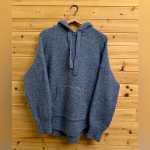 Madewell Size Medium Wool Alpaca Blend Wilmington Hoodie Sweater